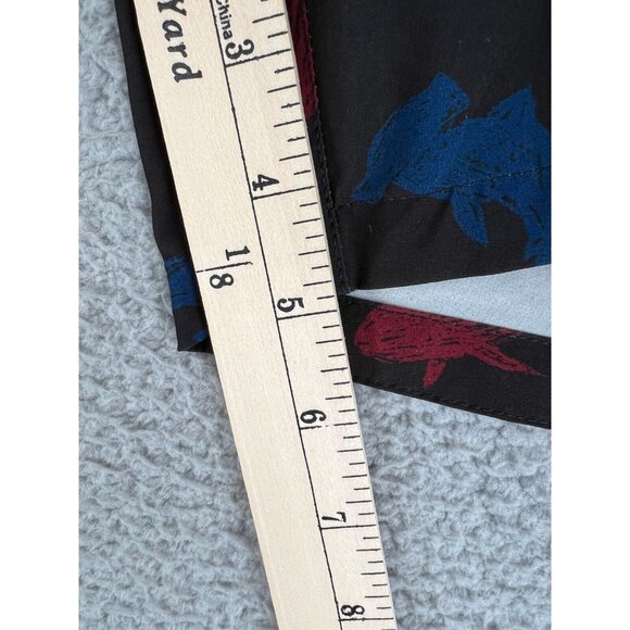 Bonobos Shorts Mens Size XL Black Beach Board Shorts Swim Trunks Shark AOP Sand - Picture 11 of 13